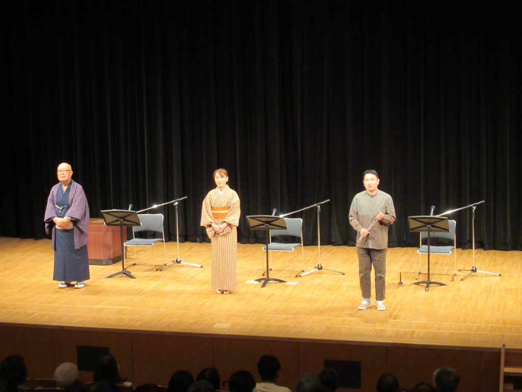 三人の俳優の「声の演技」に引き込まれ、物語を体験！ 文化鑑賞会『まい・夢』第77回例会を開催しました