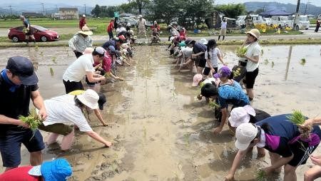 2025年度親子スクールが始まりました＜第1回・田植え体験＞