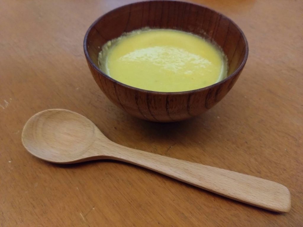 うらごし野菜の簡単スープ